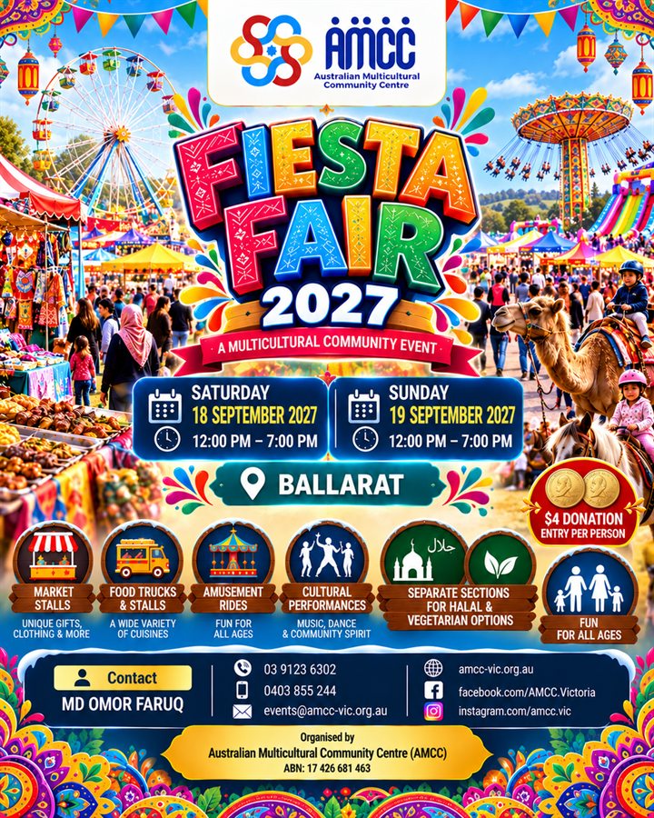Fiesta Fair 2027 official flyer