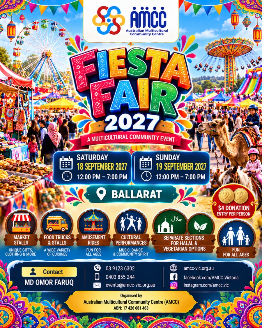 Fiesta Fair 2027 official flyer